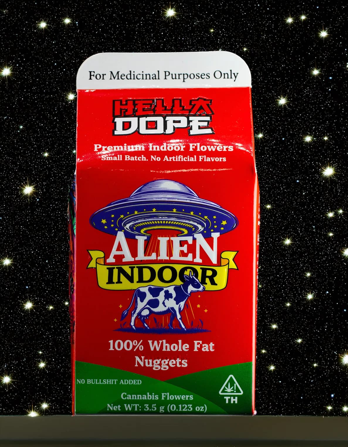 Alien Milk carton — Hella Dope hybrid drop